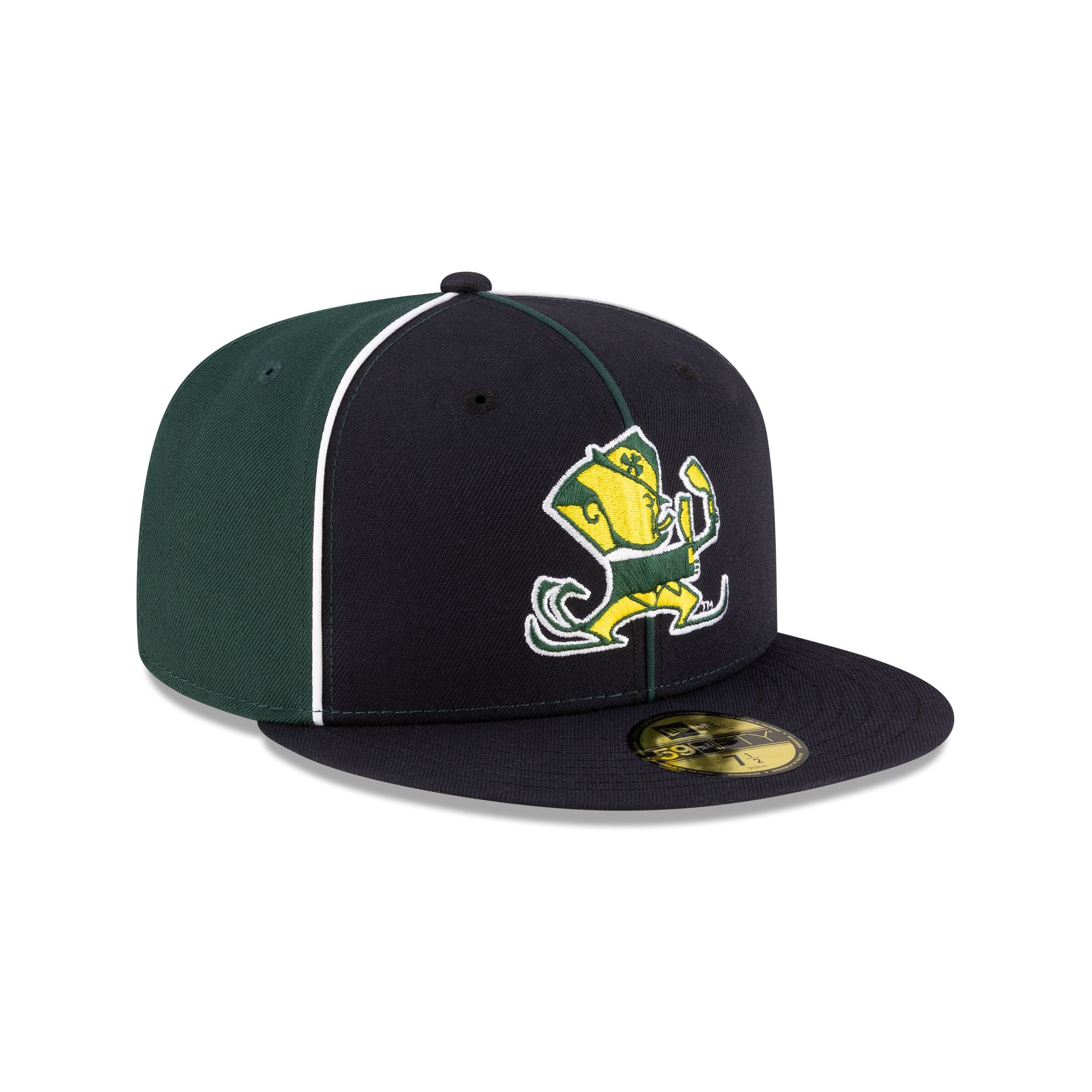 Just Caps College Pinwheel Notre Dame Fighting Irish College Vault 59FIFTY Fitted Hat
