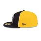 Just Caps College Pinwheel Michigan Wolverines College Vault 59FIFTY Fitted Hat