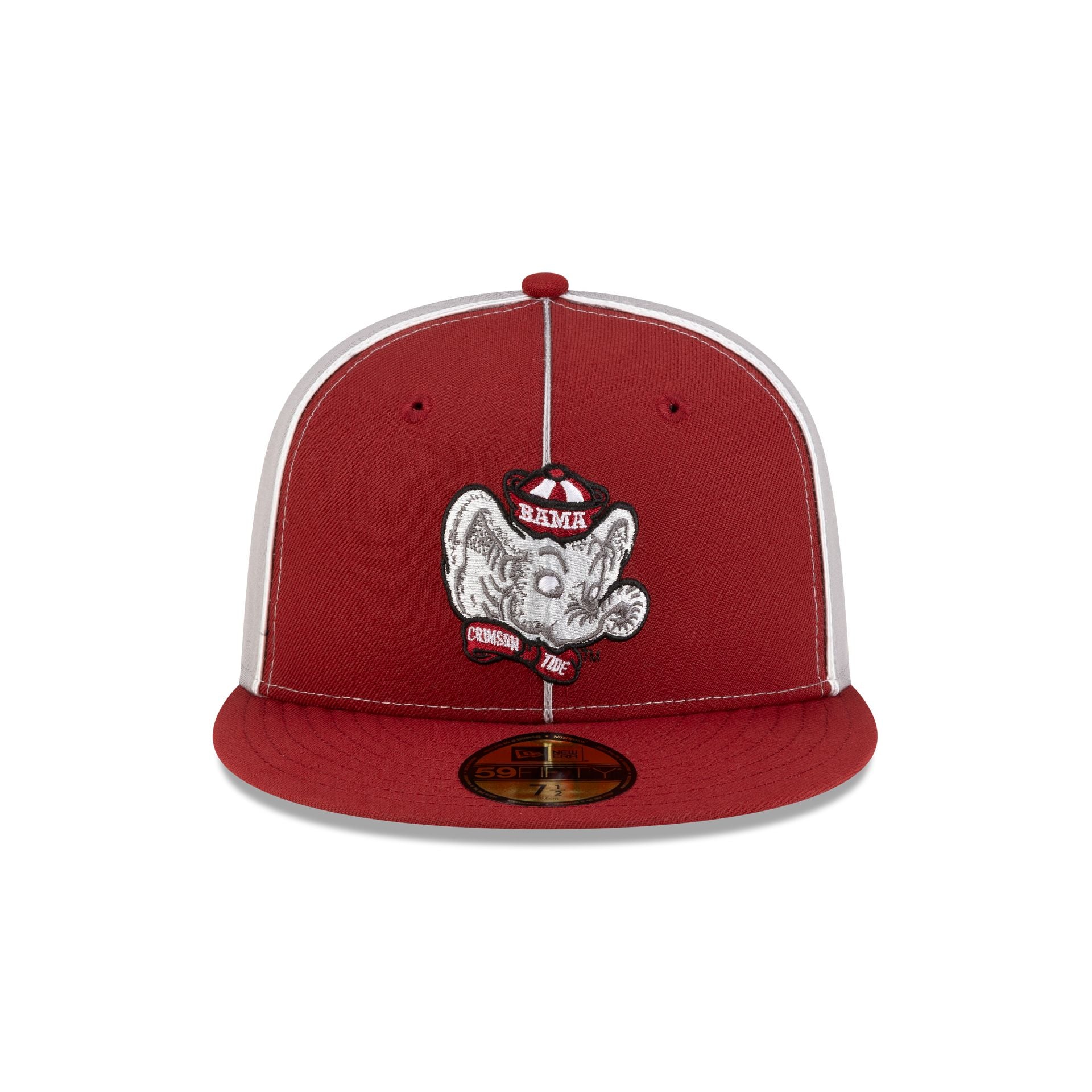 Just Caps College Pinwheel Alabama Crimson Tide College Vault 59FIFTY Fitted Hat