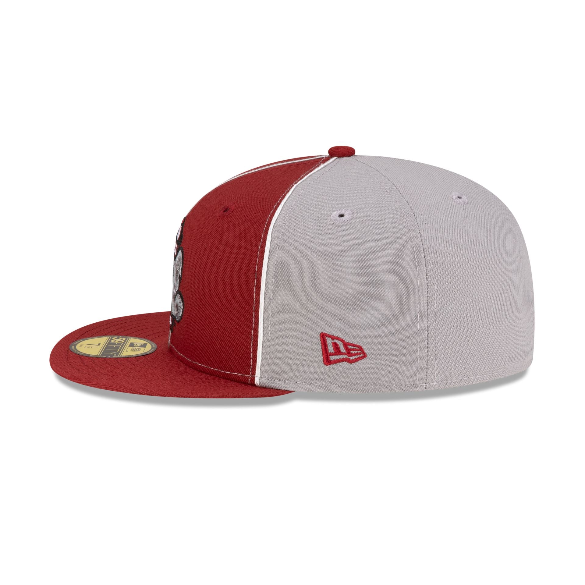 Just Caps College Pinwheel Alabama Crimson Tide College Vault 59FIFTY Fitted Hat