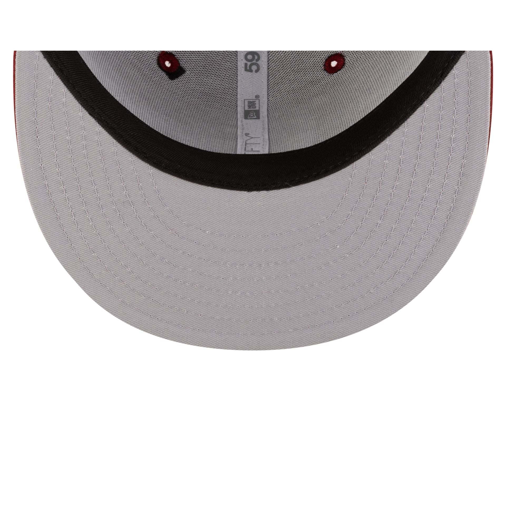 Just Caps College Pinwheel Alabama Crimson Tide College Vault 59FIFTY Fitted Hat