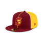 Just Caps College Pinwheel USC Trojans 59FIFTY Fitted Hat