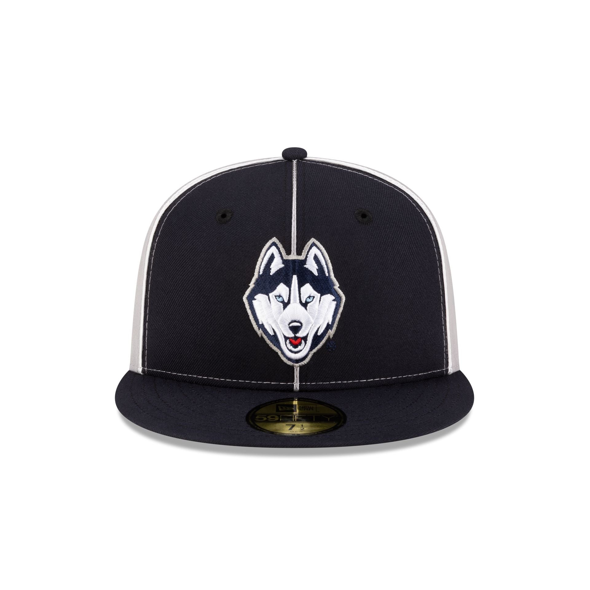Just Caps College Pinwheel Connecticut Huskies 59FIFTY Fitted Hat