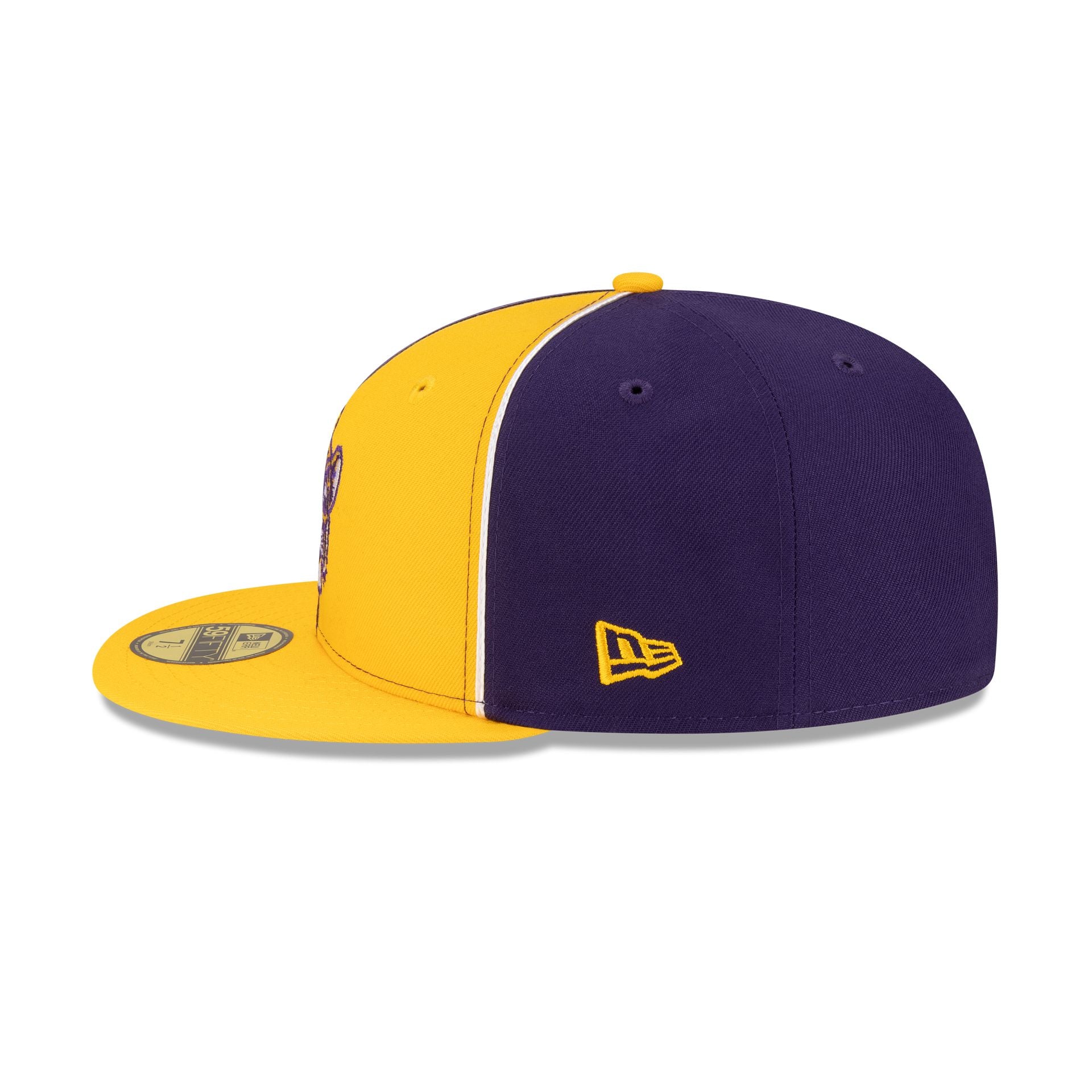 Just Caps College Pinwheel LSU Tigers College Vault 59FIFTY Fitted Hat