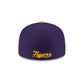 Just Caps College Pinwheel LSU Tigers College Vault 59FIFTY Fitted Hat