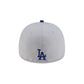 Just Caps Gothic Script Los Angeles Dodgers 59FIFTY A-Frame Fitted Hat