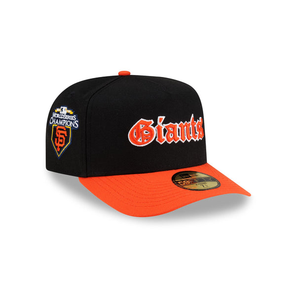 Just Caps Gothic Script San Francisco Giants 59FIFTY A-Frame