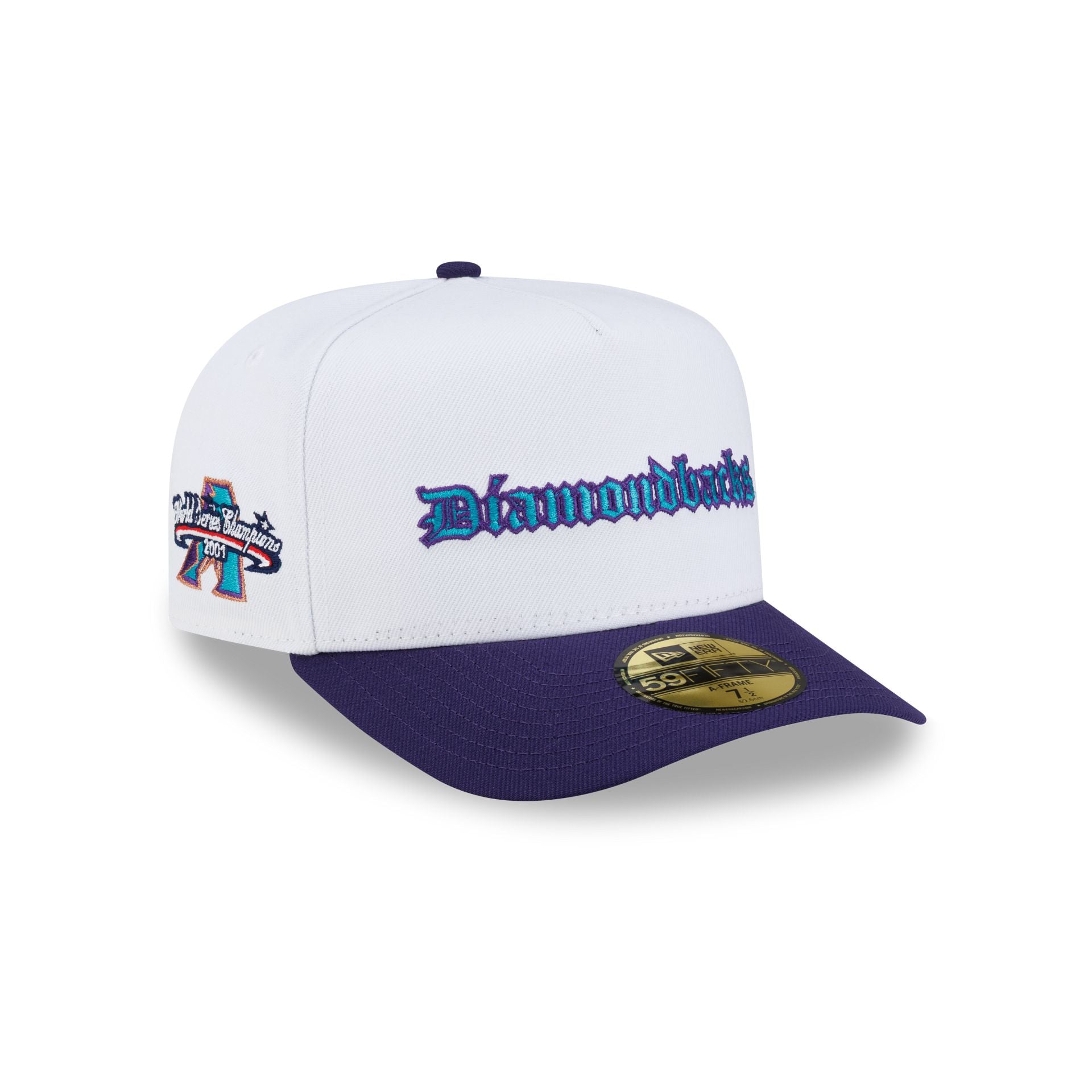 Just Caps Gothic Script Arizona Diamondbacks 59FIFTY A-Frame