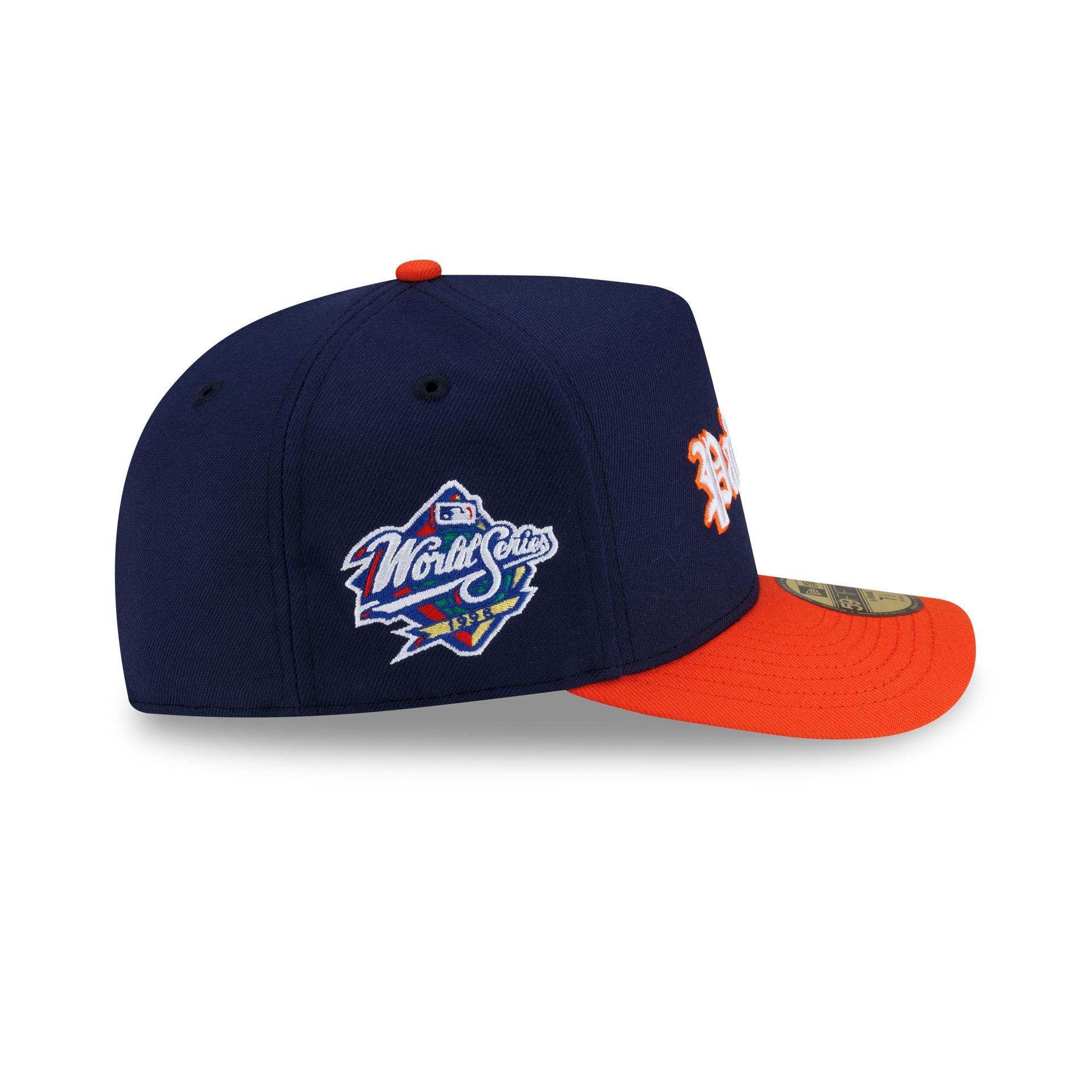 Just Caps Gothic Script San Diego Padres 59FIFTY A-Frame Fitted