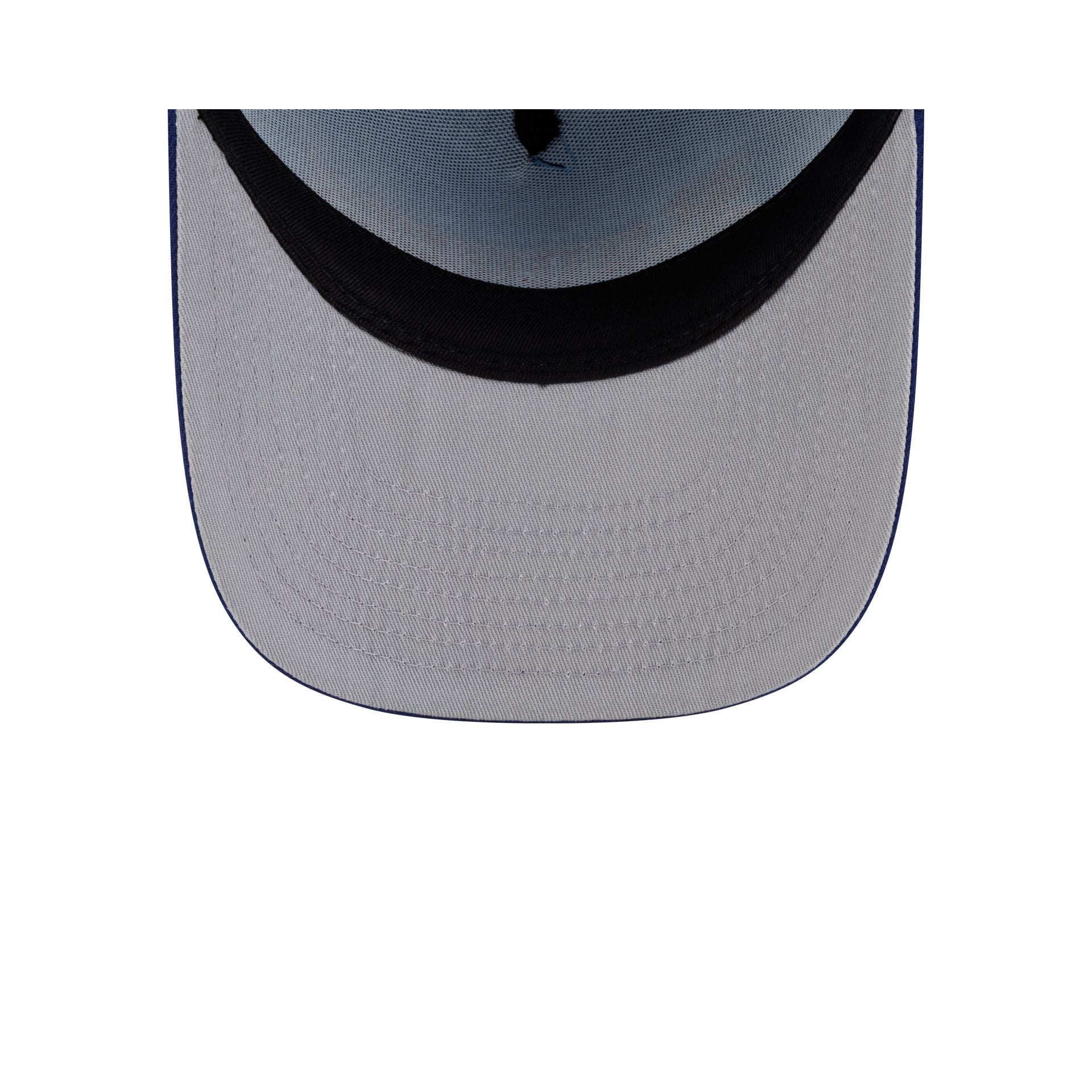 Just Caps Gothic Script Texas Rangers 59FIFTY A-Frame Fitted Hat