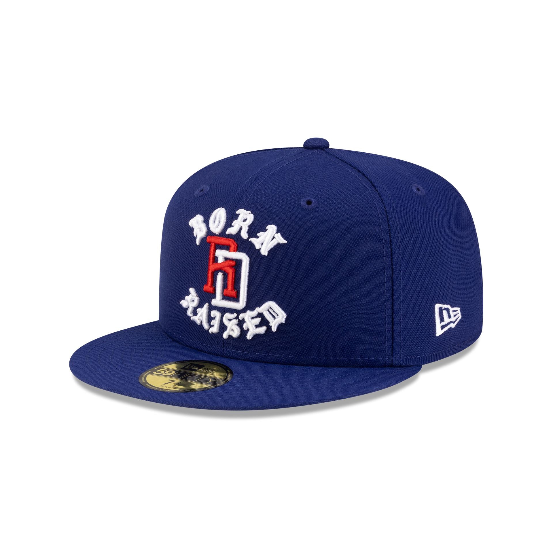 Born x Raised x Dominican Republic Blue 59FIFTY Fitted Hat