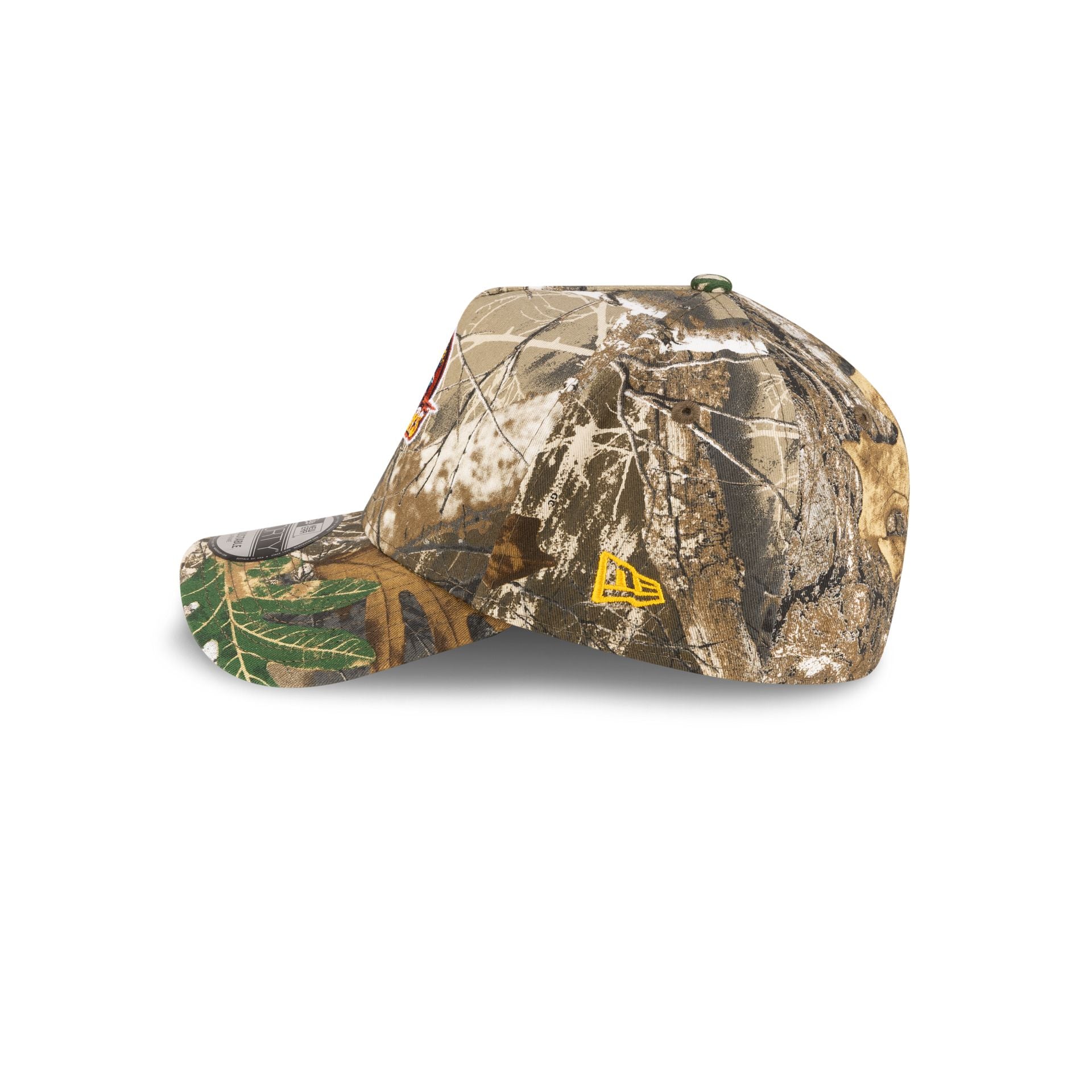 Golden State Warriors 1997-2010 Hardwood Classics Realtree 9FORTY A-Frame Snapback Hat