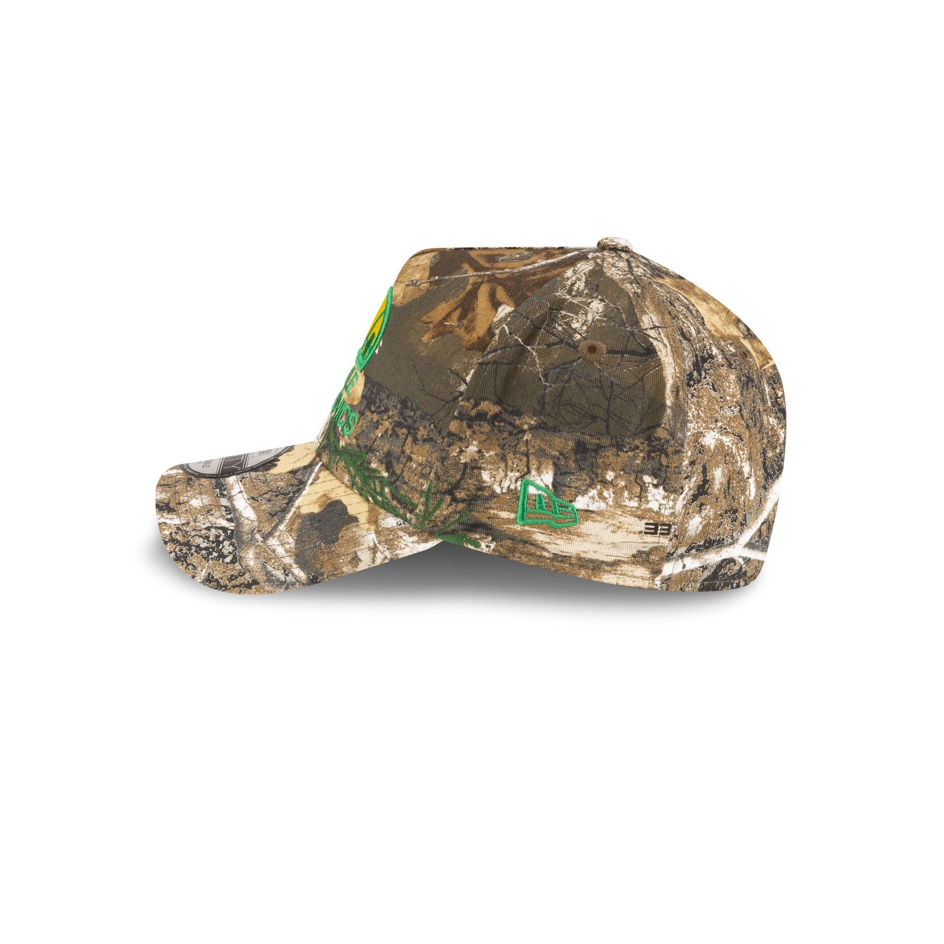 Seattle SuperSonics 1975-1995 Hardwood Classics Realtree 9FORTY A-Frame Snapback Hat