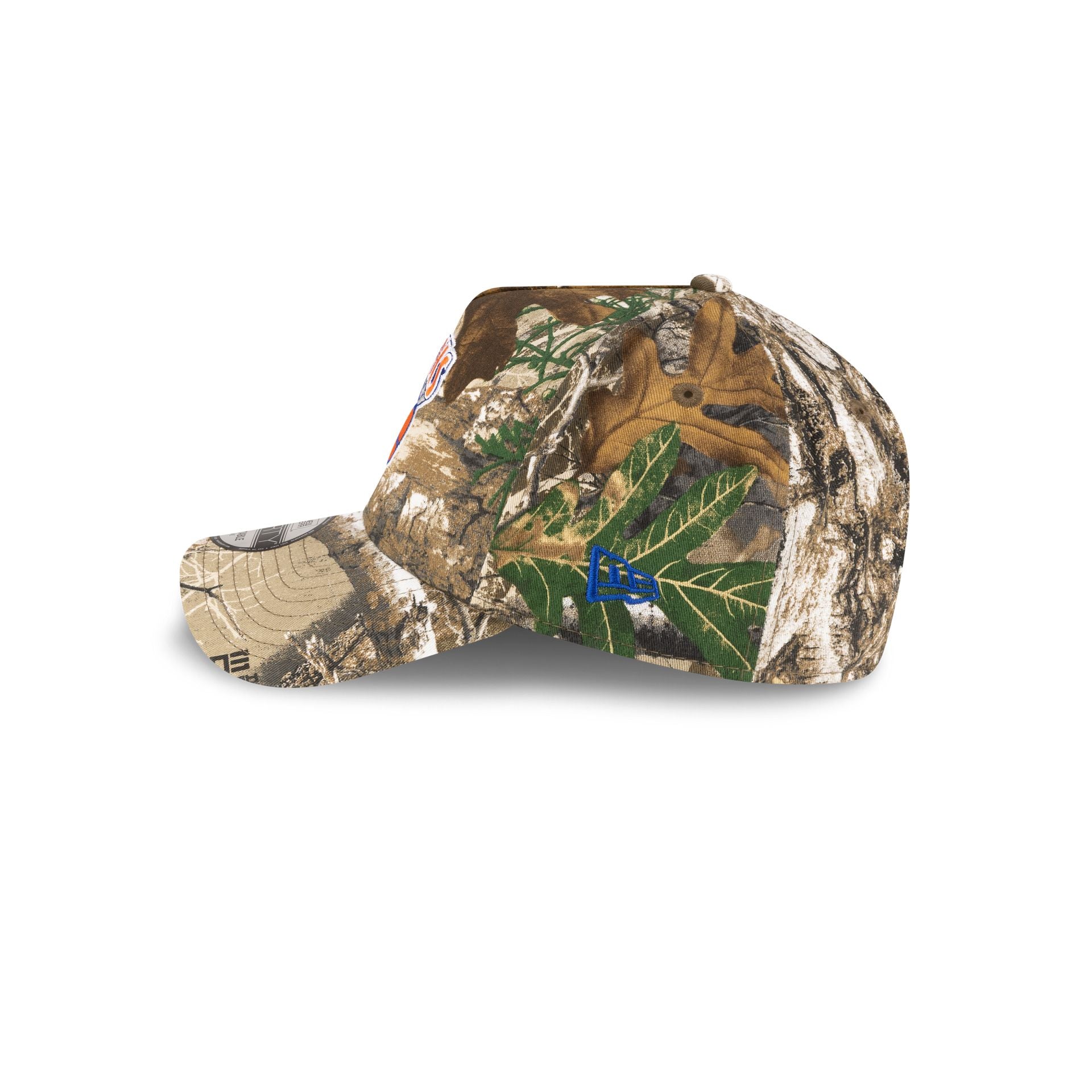 New York Knicks 1964-1992 Hardwood Classics Realtree 9FORTY A-Frame Snapback Hat