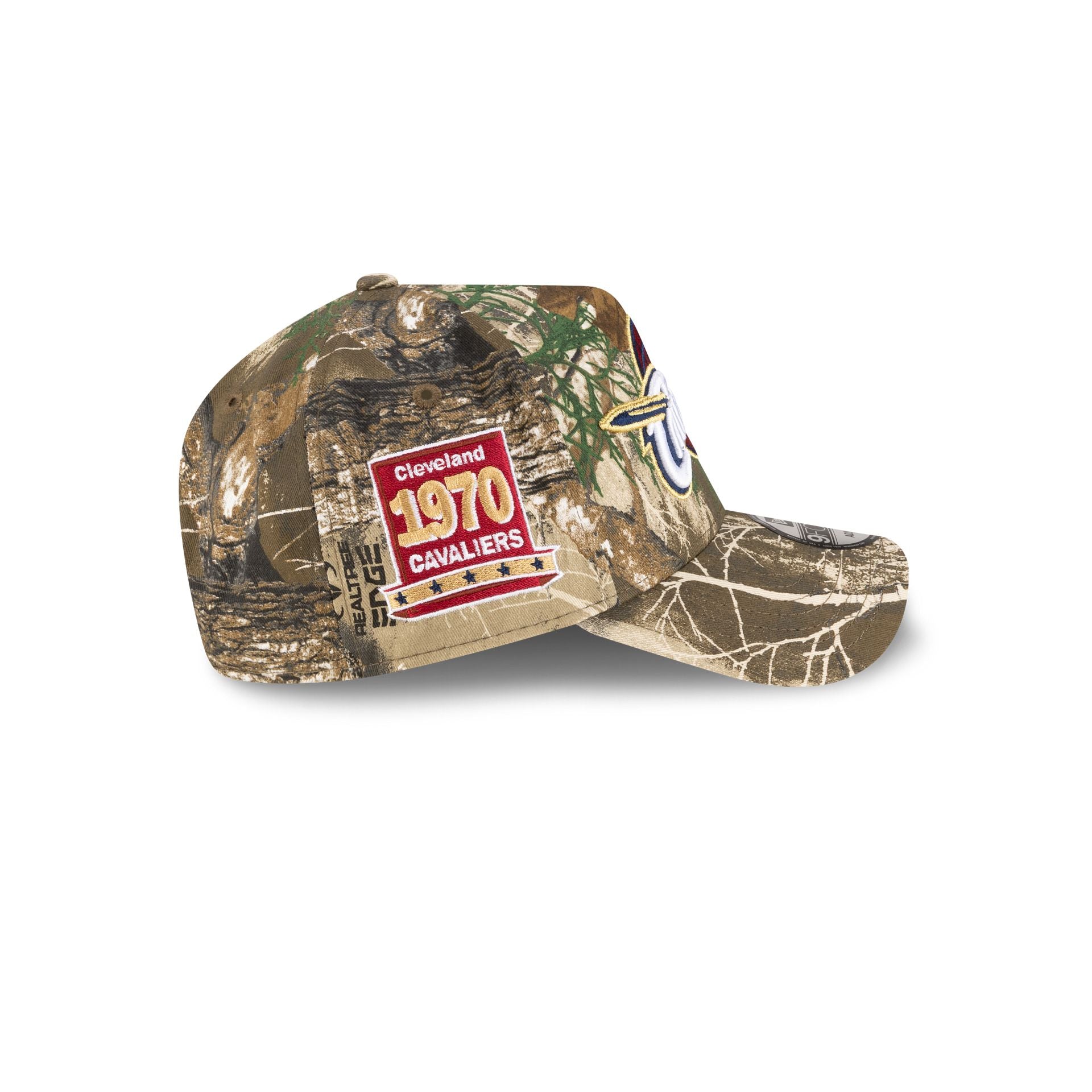 Cleveland Cavaliers 2010-2017 Hardwood Classics Realtree 9FORTY A-Frame Snapback Hat