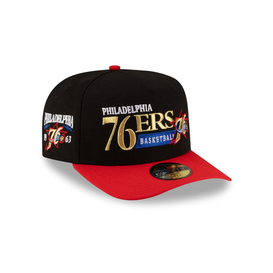 Philadelphia 76ers 1997-2009 Hardwood Classics Liner 59FIFTY A-Frame Fitted Hat - New Era Cap