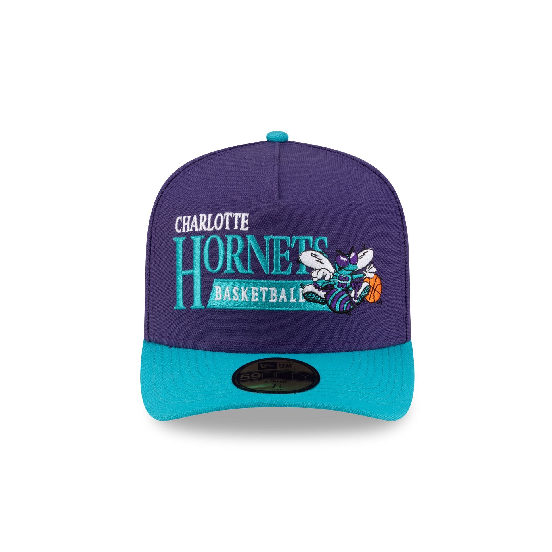 Charlotte Hornets 1988-2002 Hardwood Classics Liner 59FIFTY A-Frame Fitted Hat