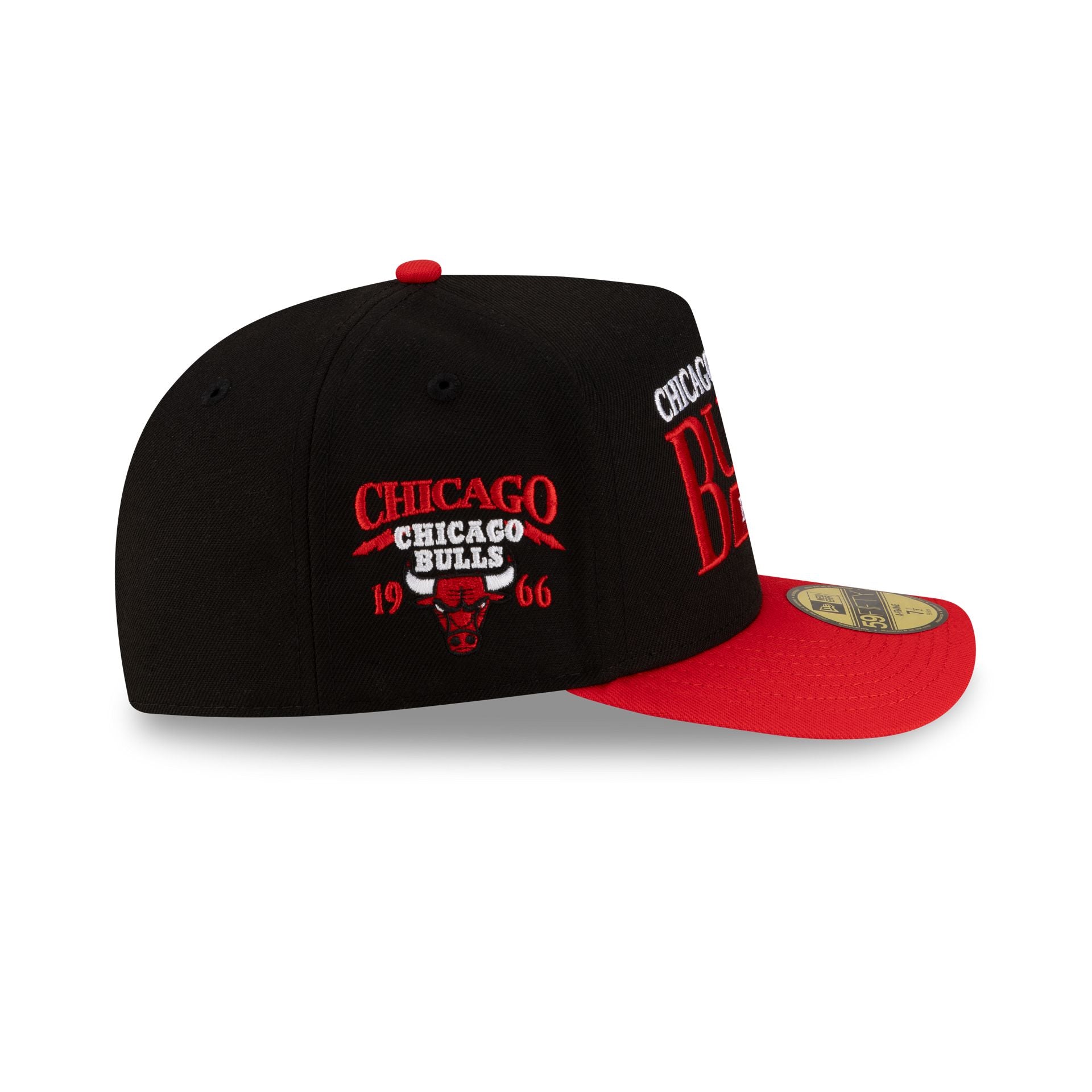 Chicago Bulls 1966-Present Hardwood Classics Liner 59FIFTY A-Frame Fitted Hat