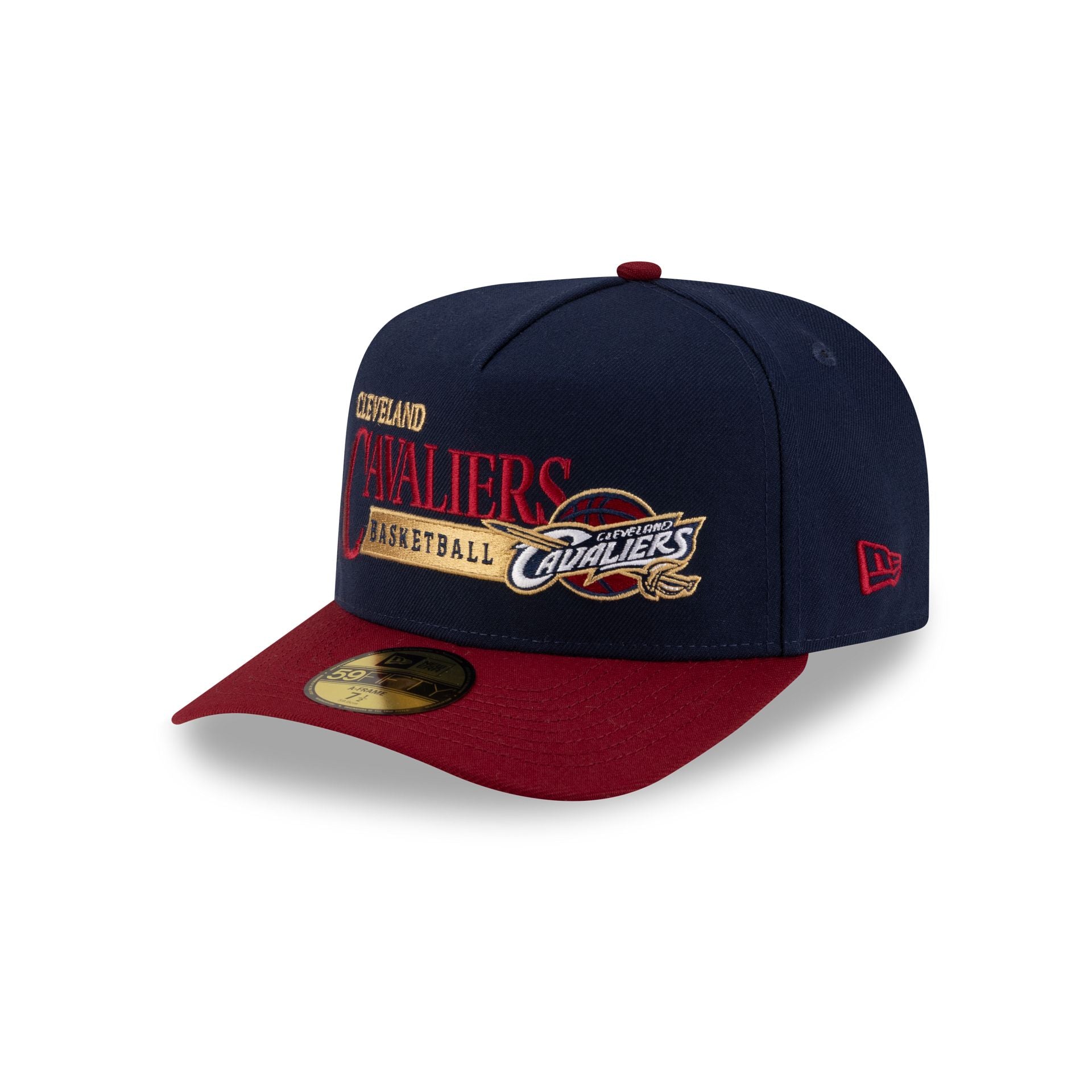 Cleveland Cavaliers 2010-2017 Hardwood Classics Liner 59FIFTY A-Frame Fitted Hat