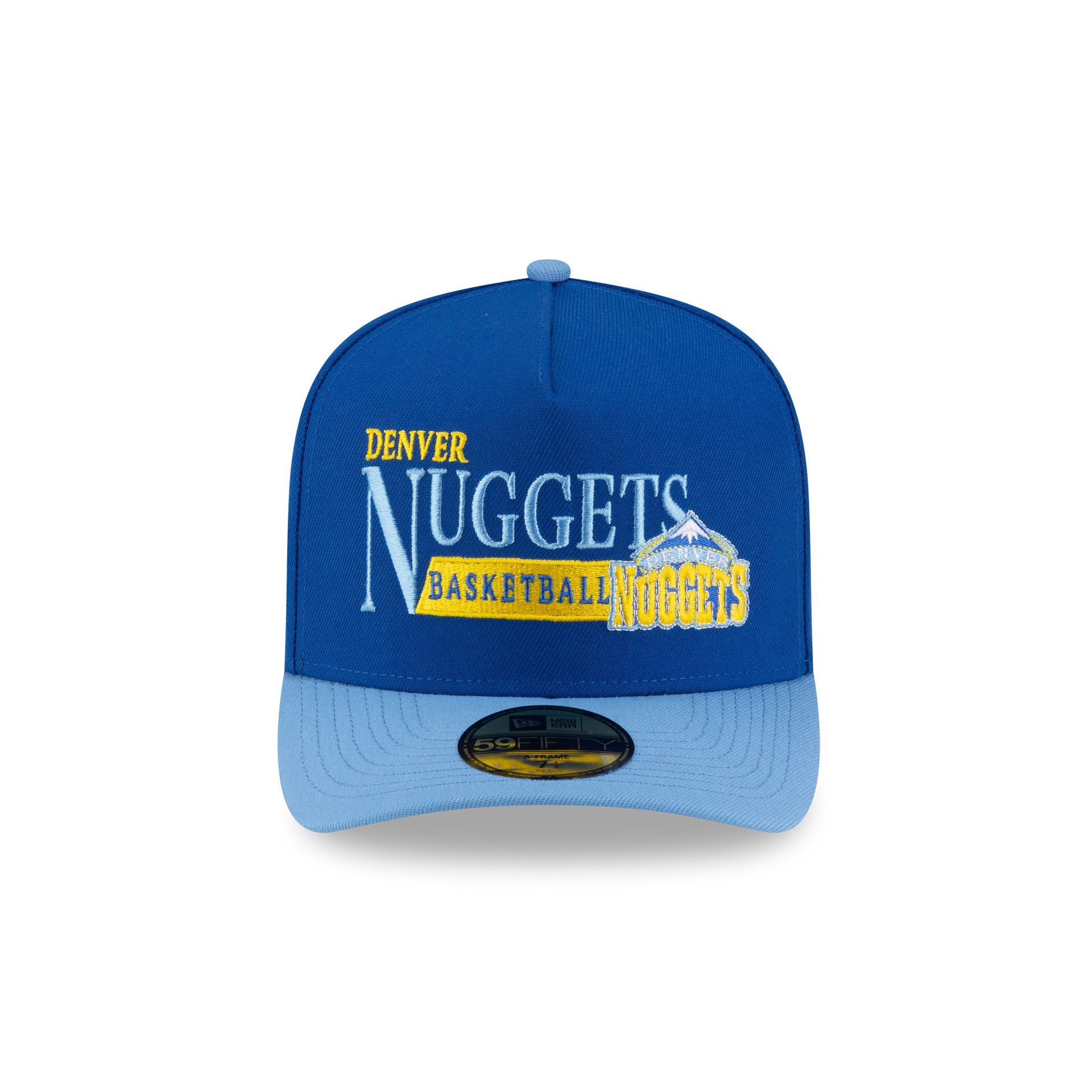 Denver Nuggets 2008-2018 Hardwood Classics Liner 59FIFTY A-Frame Fitted Hat