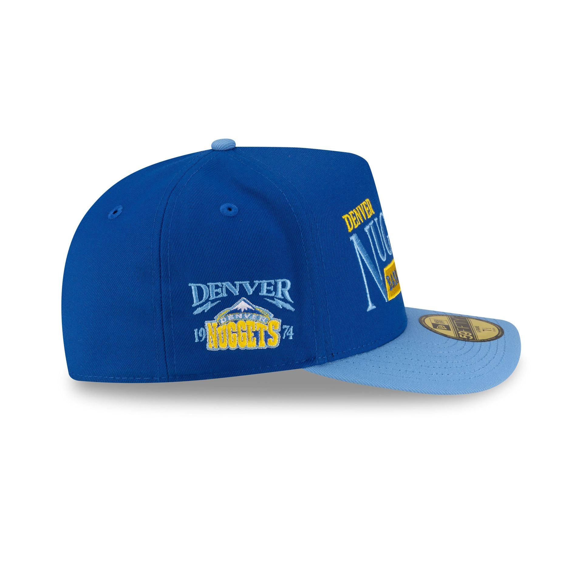 Denver Nuggets 2008-2018 Hardwood Classics Liner 59FIFTY A-Frame Fitted Hat
