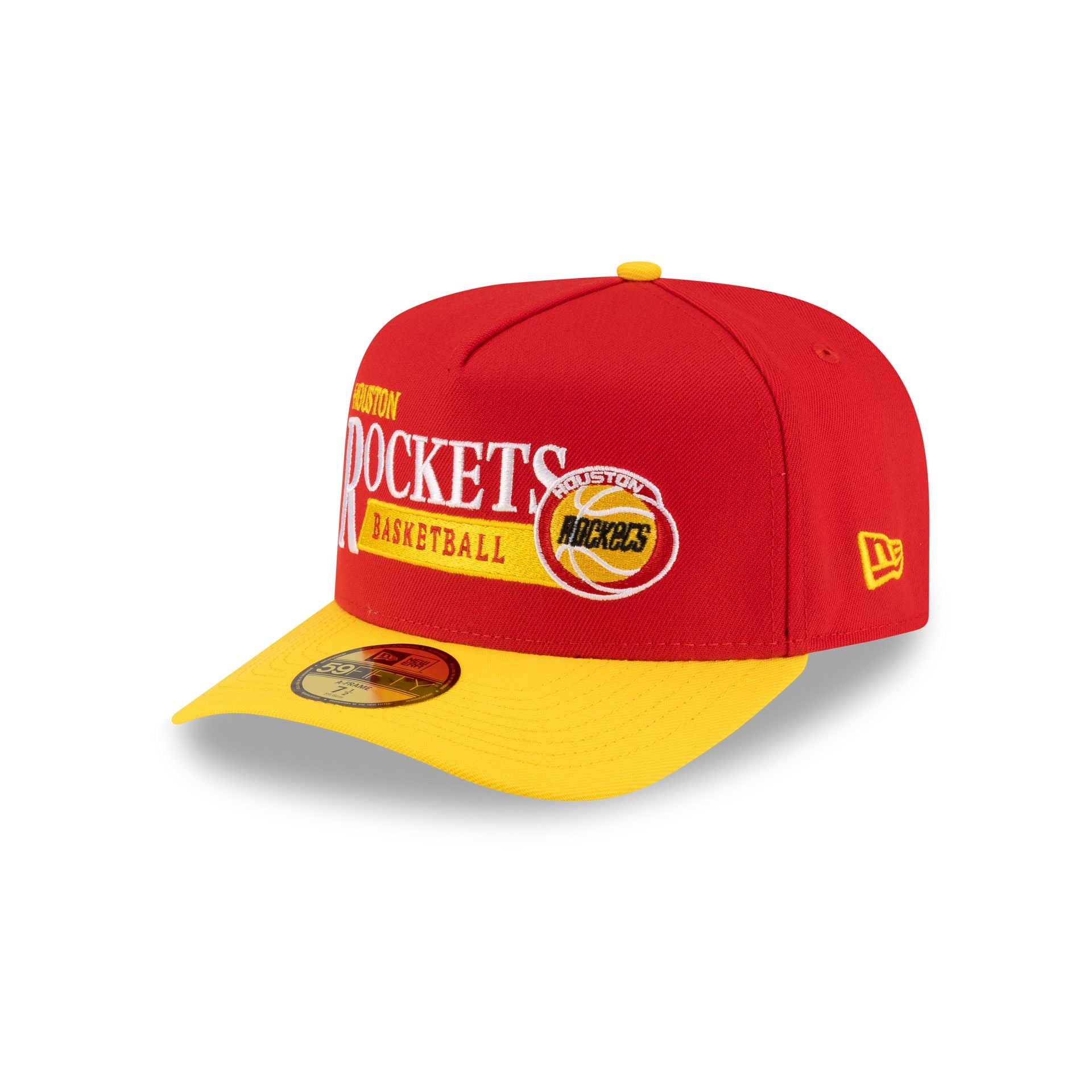 Houston Rockets 1972-1995 Hardwood Classics Liner 59FIFTY A-Frame Fitted Hat