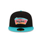 San Antonio Spurs 1989-2002 Hardwood Classics Black 59FIFTY Fitted Hat