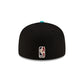 San Antonio Spurs 1989-2002 Hardwood Classics Black 59FIFTY Fitted Hat