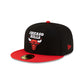 Chicago Bulls 1966-Present Hardwood Classics Black 59FIFTY Fitted Hat