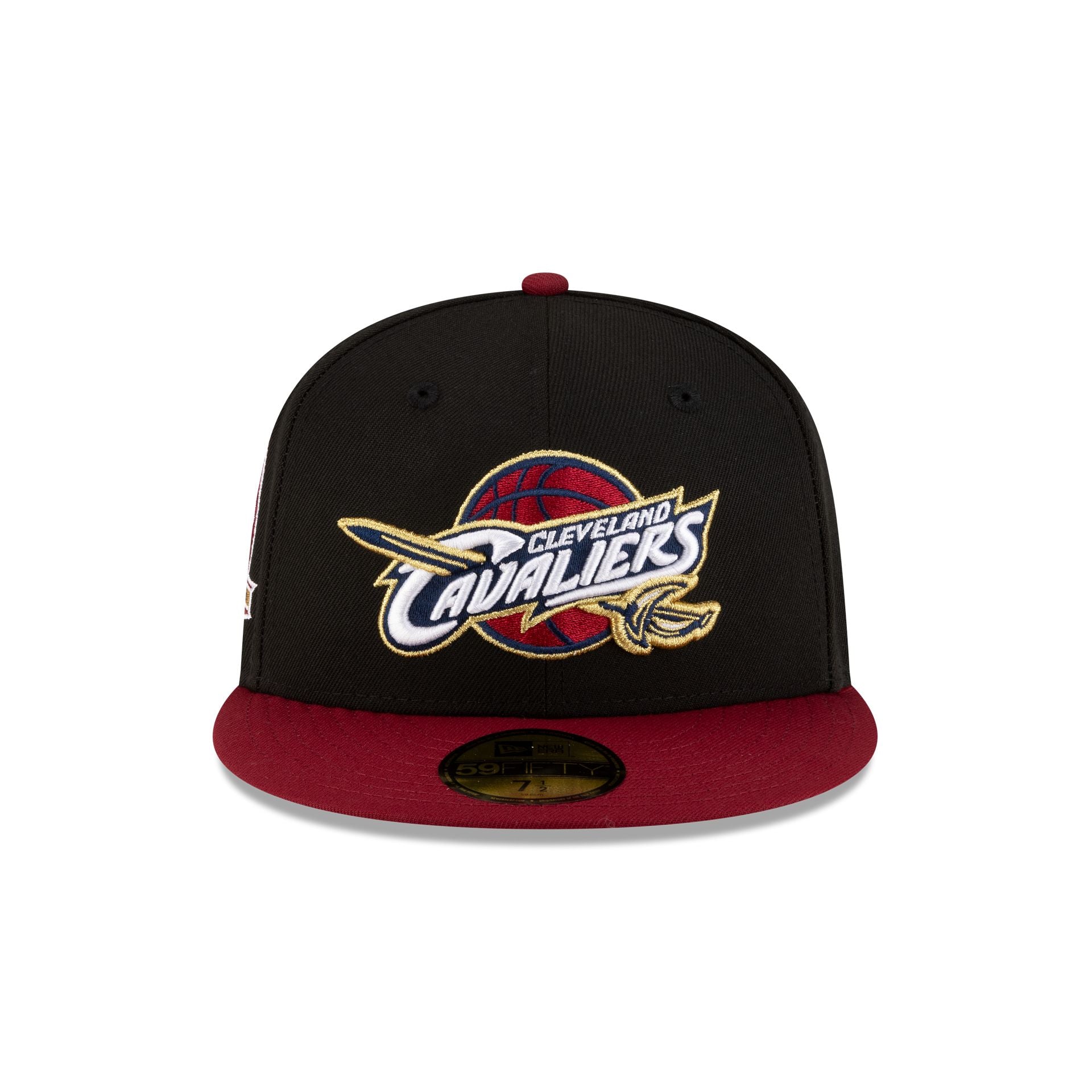 Cleveland Cavaliers 2010-2017 Hardwood Classics Black 59FIFTY Fitted Hat