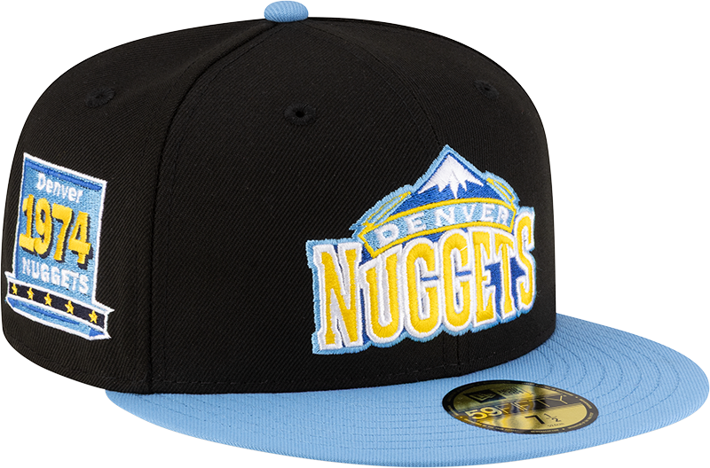 Denver Nuggets 2008-2018 Hardwood Classics Black 59FIFTY Fitted Hat