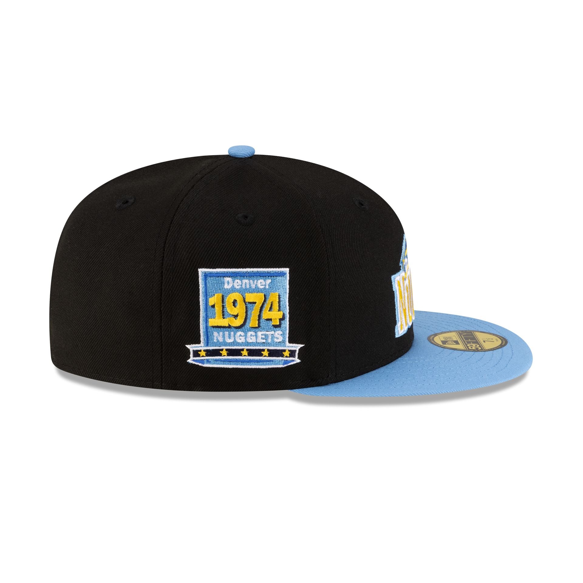 Denver Nuggets 2008-2018 Hardwood Classics Black 59FIFTY Fitted Hat