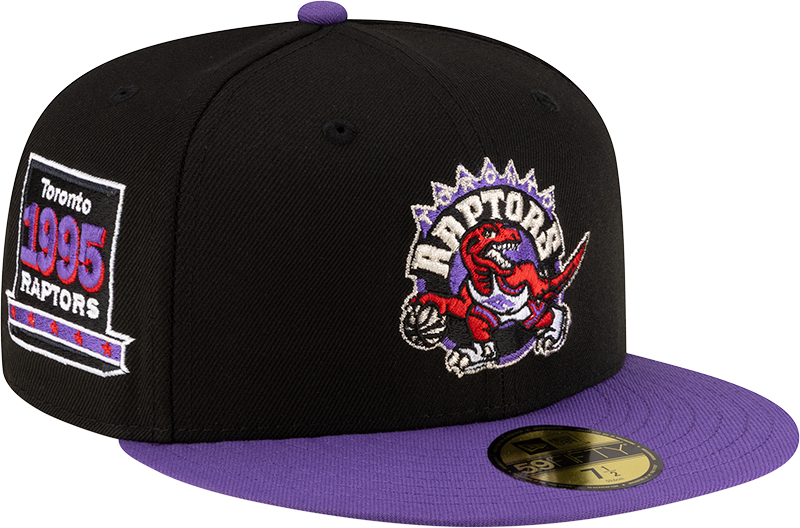 Toronto Raptors 1995-2008 Hardwood Classics Black 59FIFTY Fitted Hat