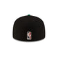 Minnesota Timberwolves 1989-1996 Hardwood Classics Black 59FIFTY Fitted Hat