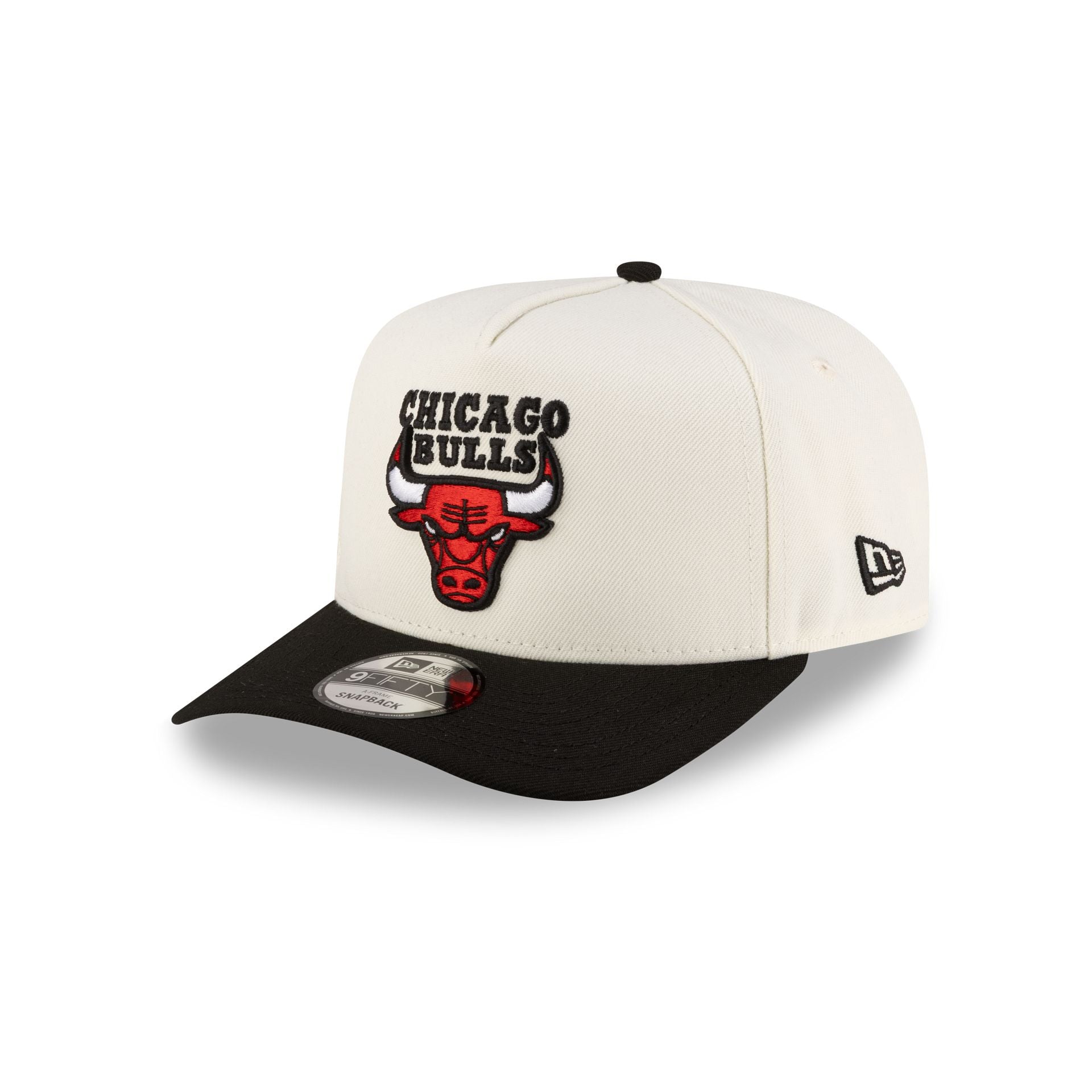 Chicago Bulls 1966-Present Hardwood Classics Express Chrome White 9FIFTY A-Frame Snapback Hat