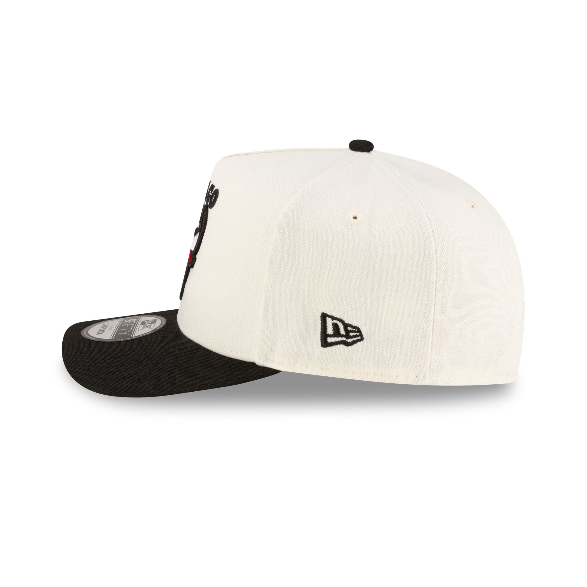 Chicago Bulls 1966-Present Hardwood Classics Express Chrome White 9FIFTY A-Frame Snapback Hat