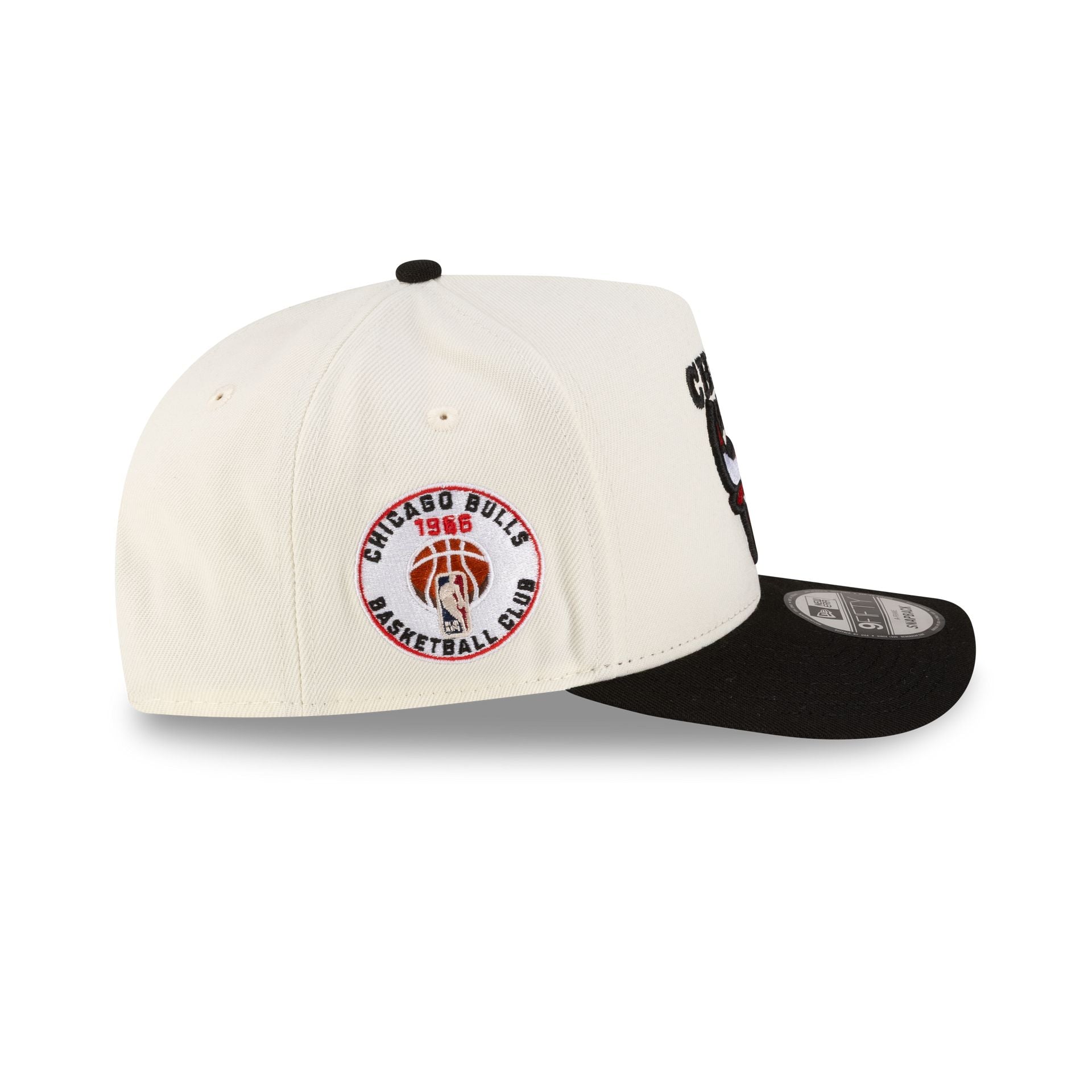 Chicago Bulls 1966-Present Hardwood Classics Express Chrome White 9FIFTY A-Frame Snapback Hat