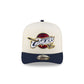 Cleveland Cavaliers 2010-2017 Hardwood Classics Express Chrome White 9FIFTY A-Frame Snapback Hat