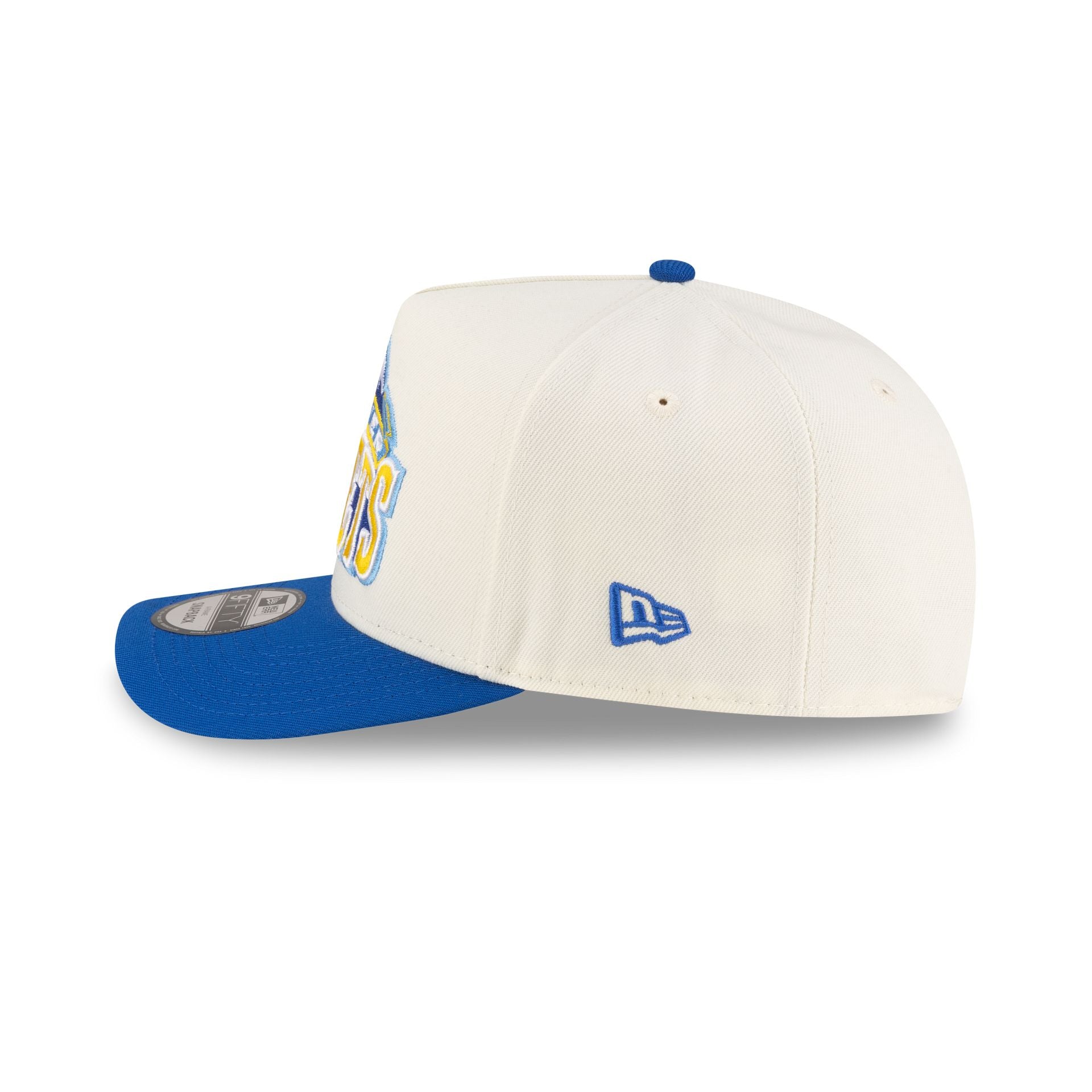 Denver Nuggets 2008-2018 Hardwood Classics Express Chrome White 9FIFTY A-Frame Snapback Hat