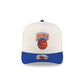 New York Knicks 1964-1992 Hardwood Classics Express Chrome White 9FIFTY A-Frame Snapback Hat