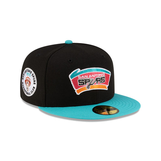 San Antonio Spurs 1989-2002 Hardwood Classics Express 59FIFTY Fitted Hat - New Era Cap
