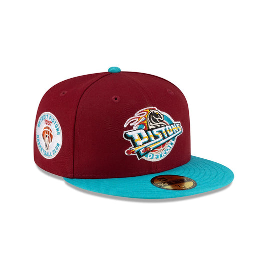 Detroit Pistons 1996-2001 Hardwood Classics Express 59FIFTY Fitted Hat - New Era Cap
