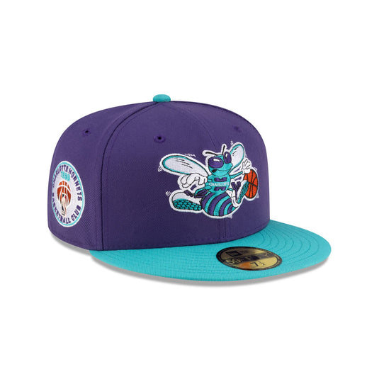 Charlotte Hornets 1988-2002 Hardwood Classics Express 59FIFTY Fitted Hat - New Era Cap