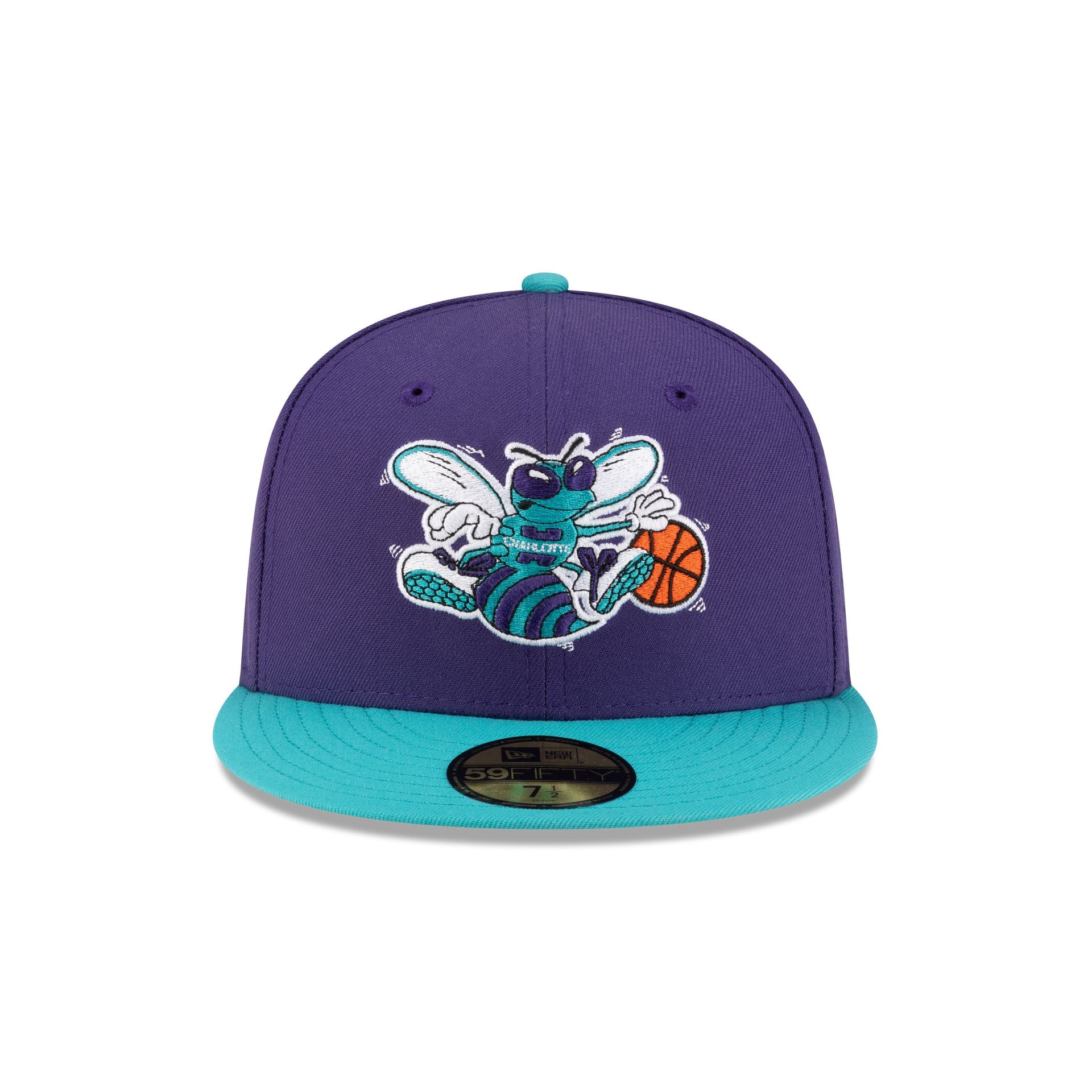 Charlotte Hornets 1988-2002 Hardwood Classics Express 59FIFTY Fitted Hat