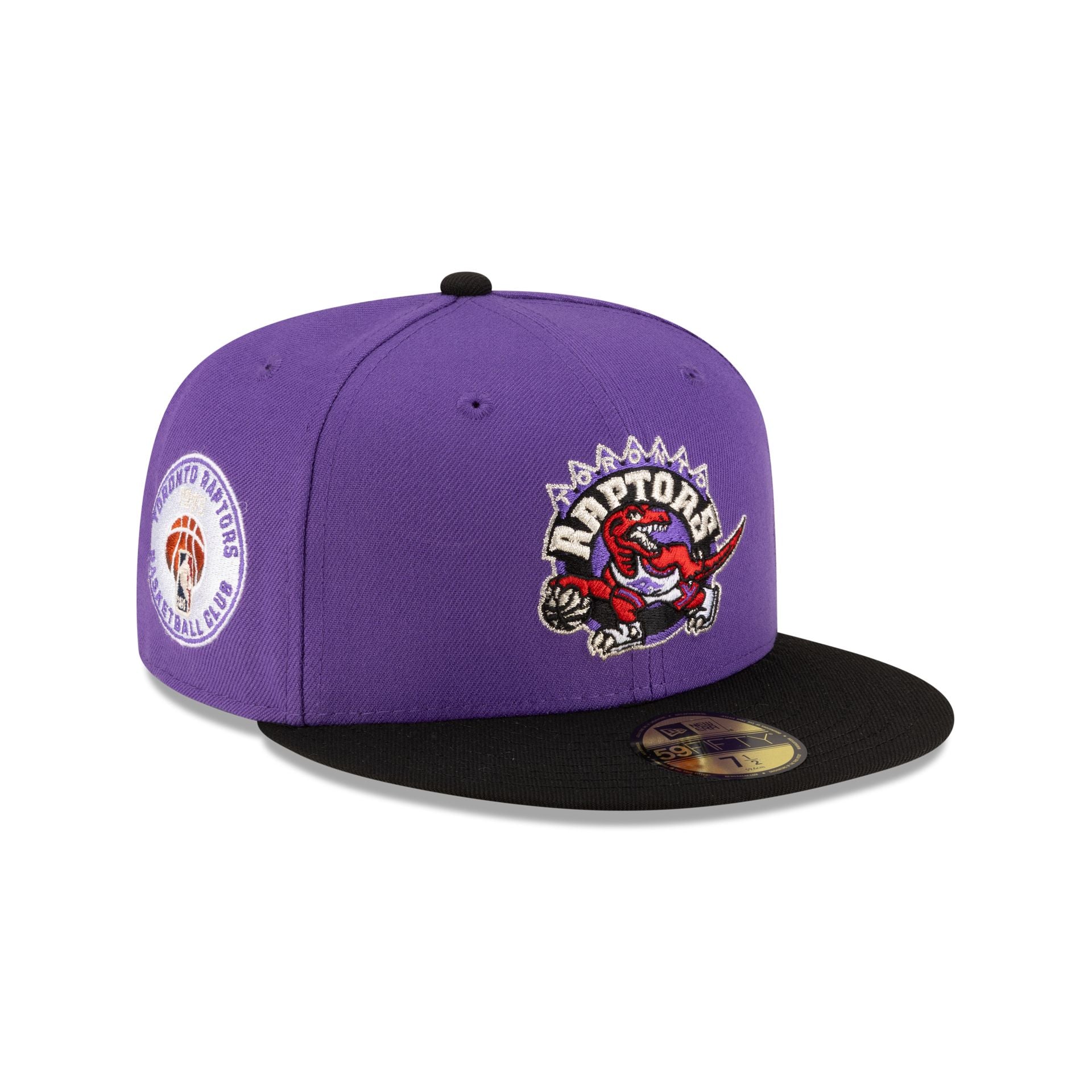 Toronto Raptors 1995-2008 Hardwood Classics Express 59FIFTY Fitted Hat ...