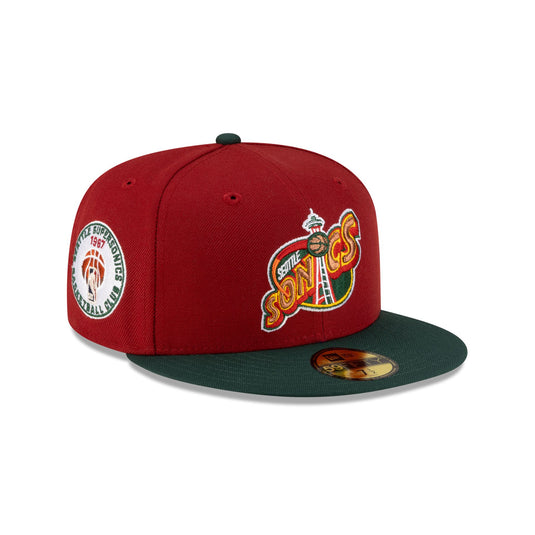 Seattle SuperSonics 1995-2001 Hardwood Classics Express 59FIFTY Fitted Hat - New Era Cap