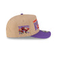 Toronto Raptors 1995-2008 Hardwood Classics Liner Camel 9FIFTY A-Frame Snapback Hat