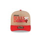 Chicago Bulls 1966-Present Hardwood Classics Liner Camel 9FIFTY A-Frame Snapback Hat