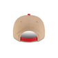 Chicago Bulls 1966-Present Hardwood Classics Liner Camel 9FIFTY A-Frame Snapback Hat