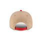 Houston Rockets 1972-1995 Hardwood Classics Liner Camel 9FIFTY A-Frame Snapback Hat